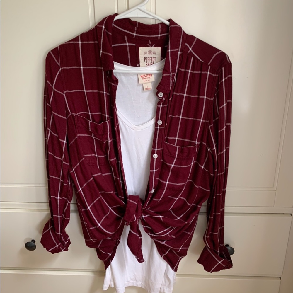 Red Plaid Shirt